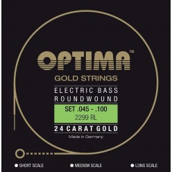 Optima 7166719 Struny do basu Gold Strings Round Wound